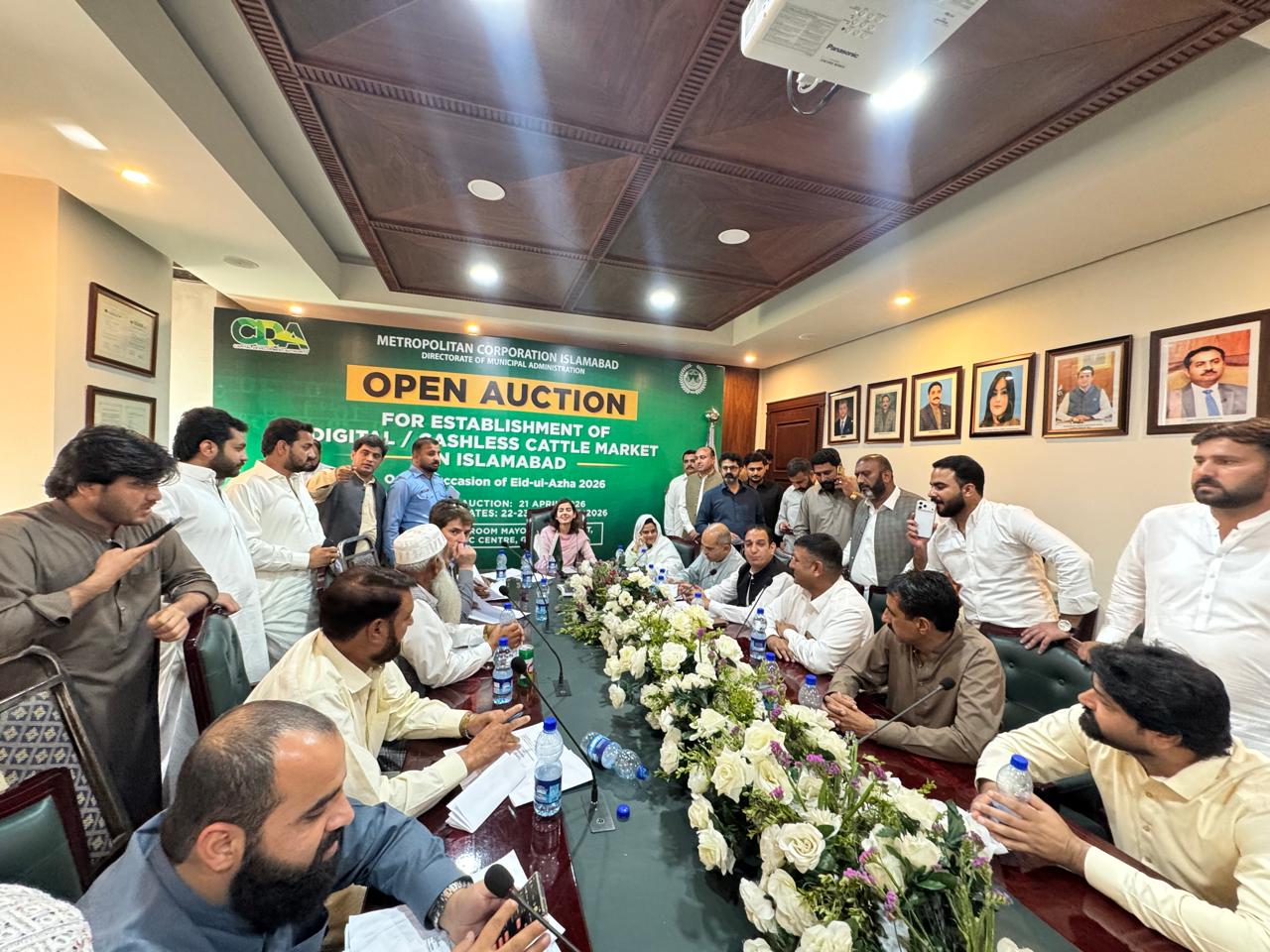 Islamabad Auctions Six Cattle Markets for PKR 349.5 Million, Introduces Cashless Trading System