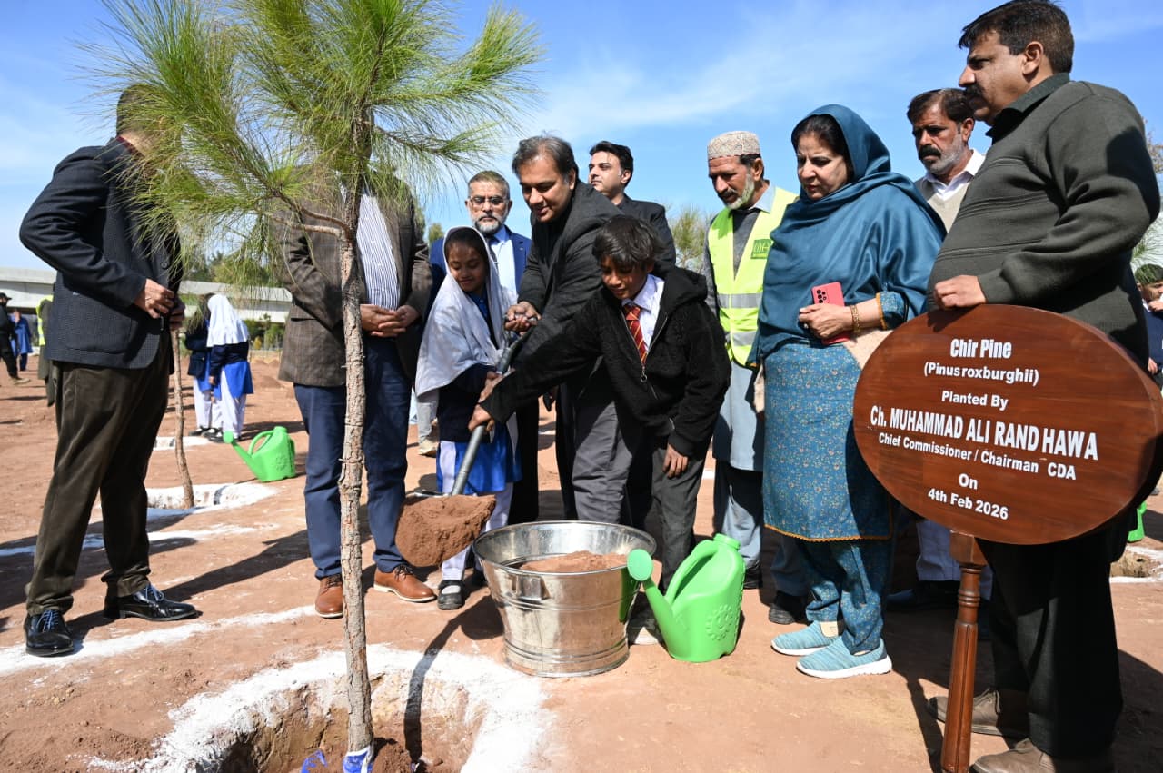 Chairman CDA Inaugurates Spring Tree Plantation Campaign 2026
