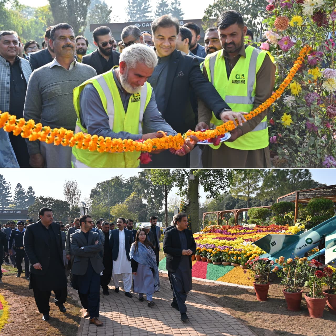 CDA Chairman Inaugurates Two-Day Chrysanthemum and Autumn Flower Exhibition at Gardenia Hub