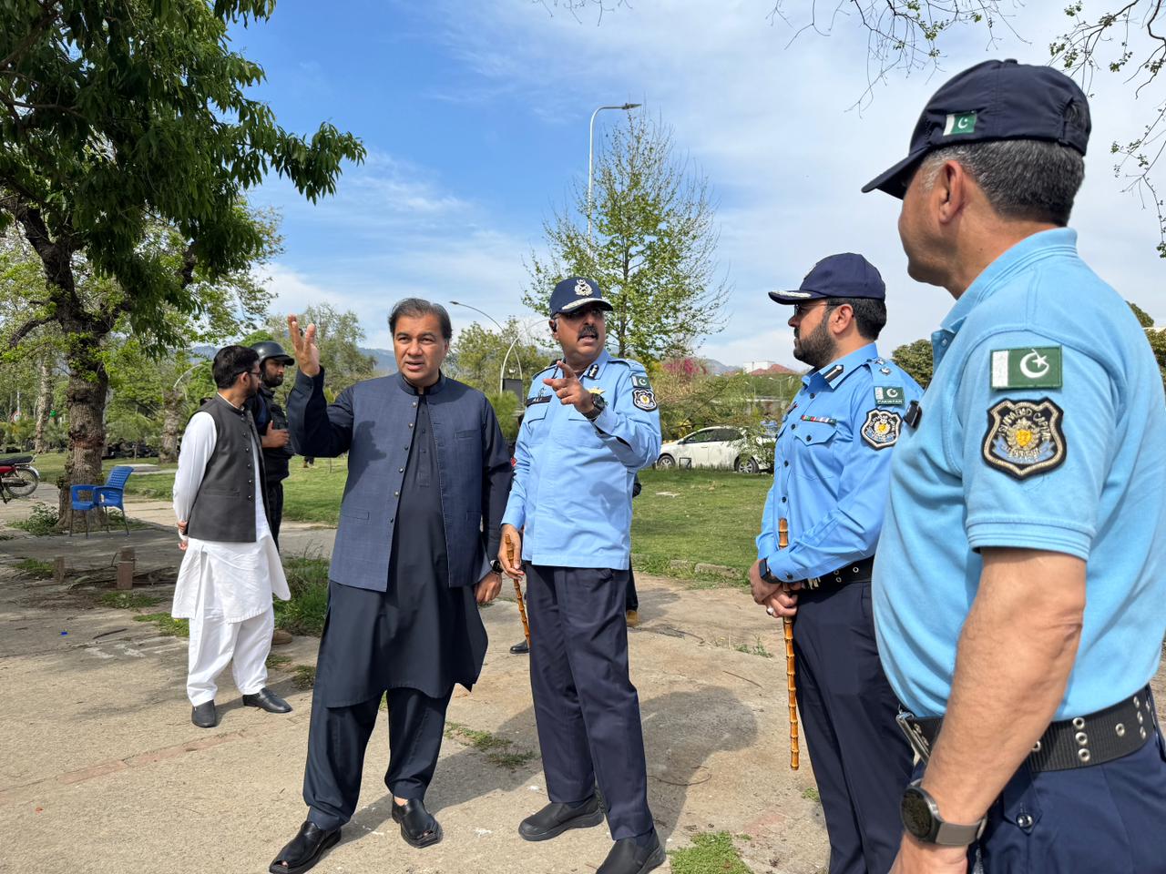 Chief Commissioner Islamabad and Chairman  CDA, Muhammad Ali Randhawa Reviews Security Arrangements on Youm-ul-Quds
